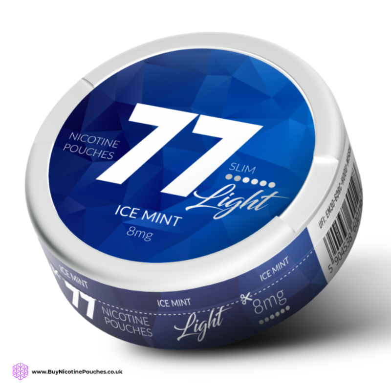 Ice Mint Nicotine Pouches By 77 20MG