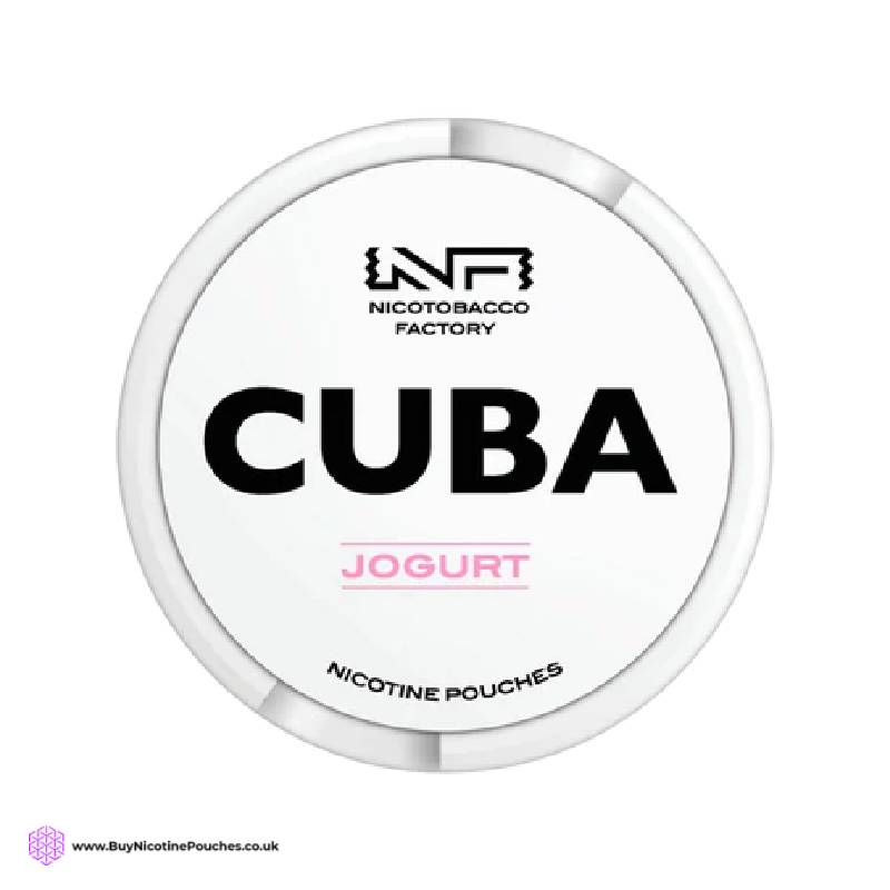 Jogurt Nicotine Pouches by Cuba White