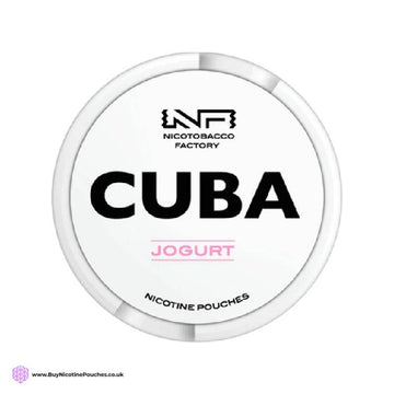 Jogurt Nicotine Pouches by Cuba White