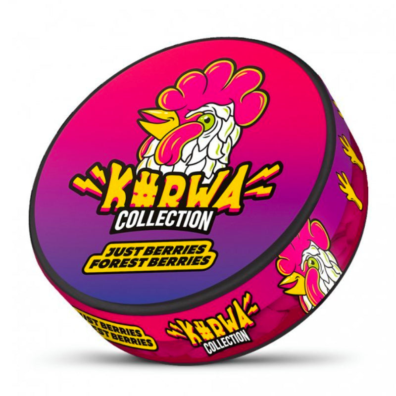 Just Berries Forest Berries Collection Nicotine Pouches by KURWA