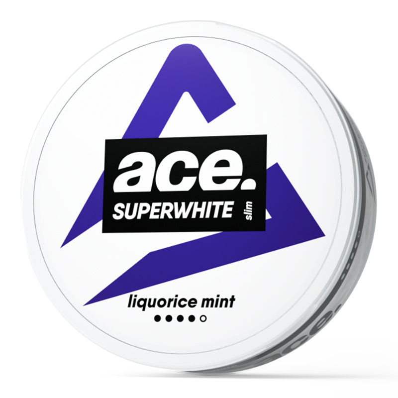 Liquorice Mint Nicotine Pouches by Ace