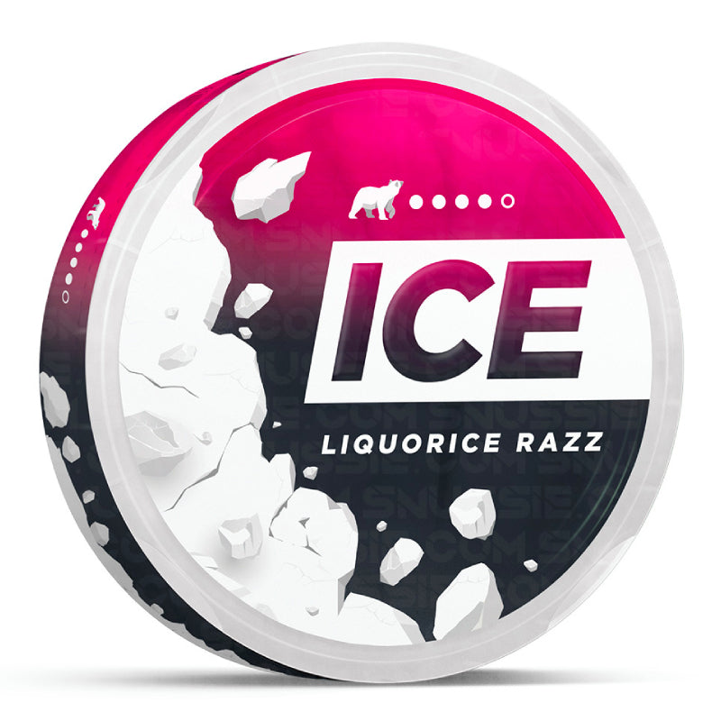 Liquorice Razz Nicotine Pouches by ICE