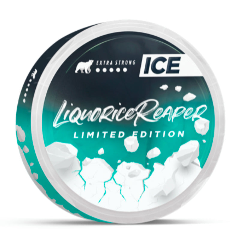 Liquorice Reaper Nicotine Pouches by ICE