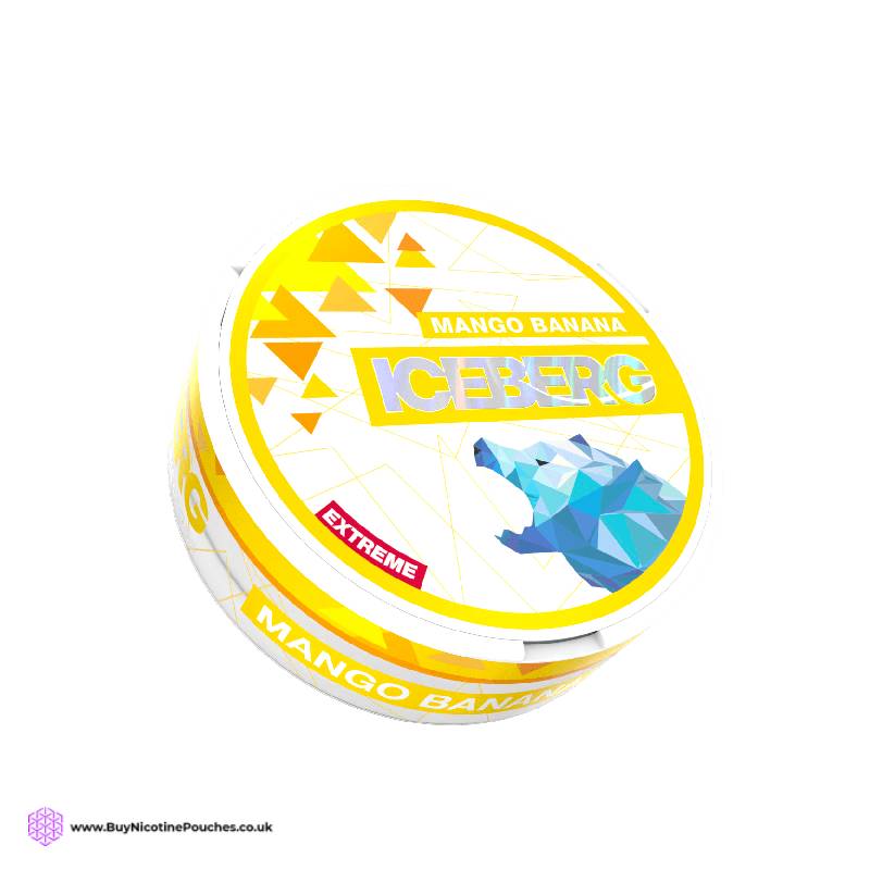 Mango Banana Nicotine Pouches by Iceberg