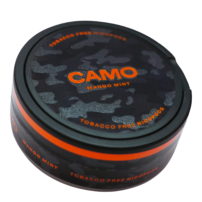Mango Mint Nicotine Pouches by CAMO SNUS