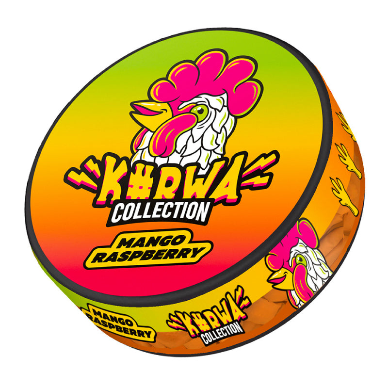 Mango Raspberry Collection Nicotine Pouches by KURWA