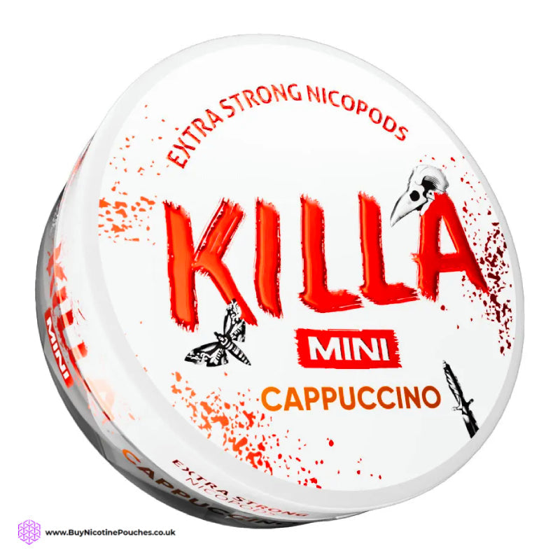 Mini Cappuccino Nicotine Pouches by Killa