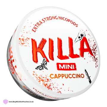 Mini Cappuccino Nicotine Pouches by Killa
