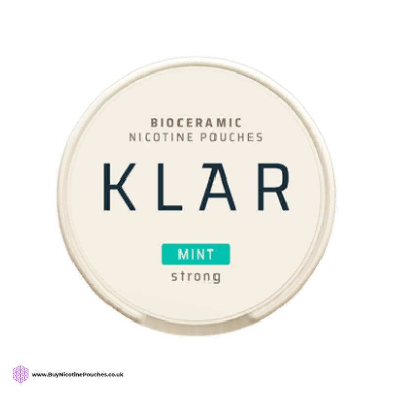 Mint Nicotine Pouches By KLAR