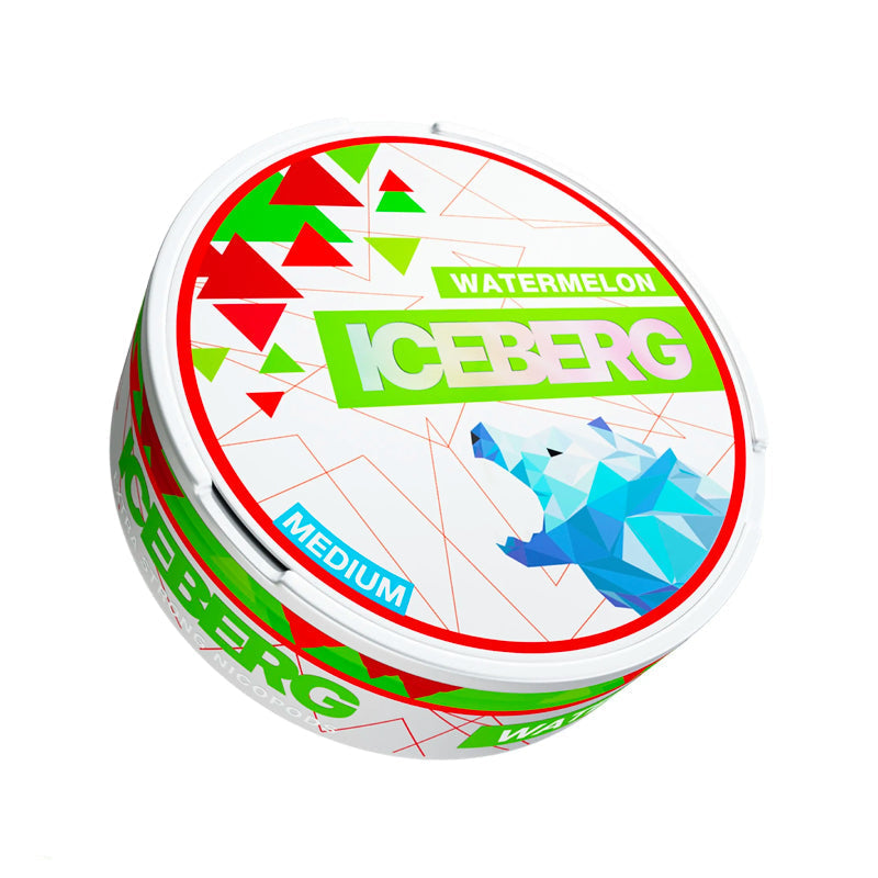 Watermelon Nicotine Pouches by Iceberg