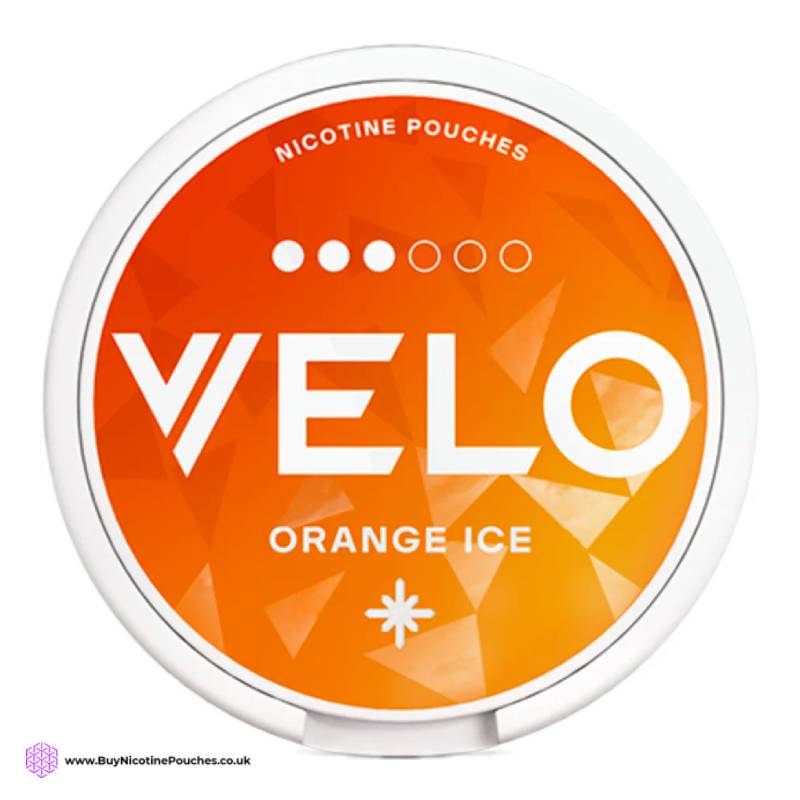 Orange Ice Nicotine Pouches by Velo