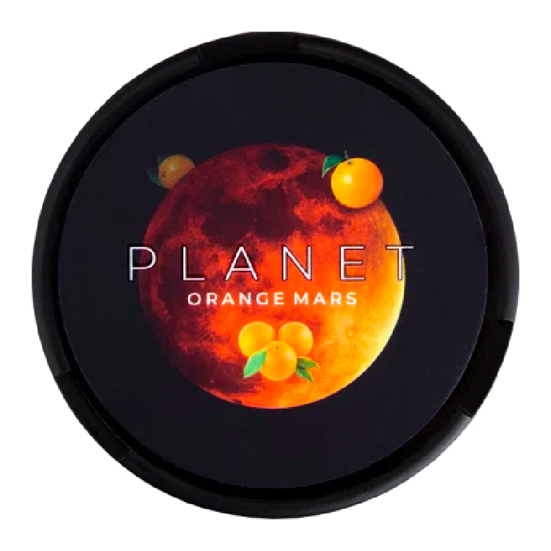 Orange Mars Nicotine Pouches by Planet
