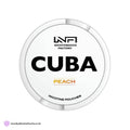 Peach Nicotine Pouches by Cuba White