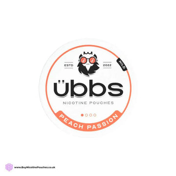Peach Passion Nicotine Pouches by Übbs