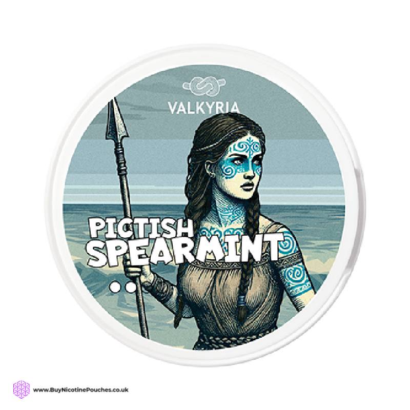 Pictish Spearmint Nicotine Pouches by Valkyria