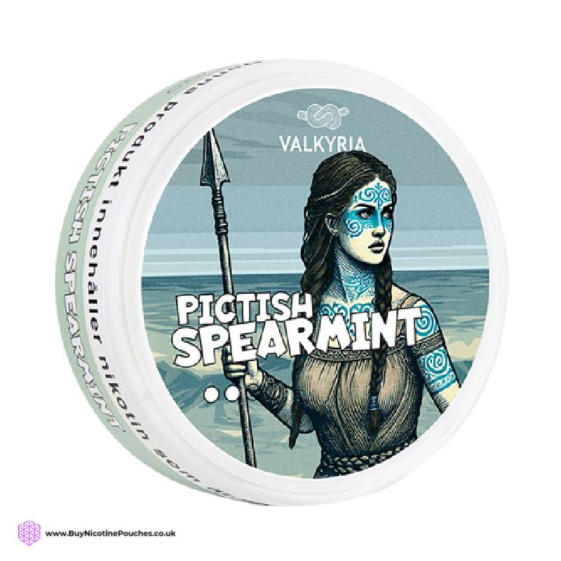 Pictish Spearmint Nicotine Pouches by Valkyria