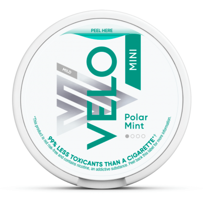 Polar Mint Mini Nicotine Pouches by Velo