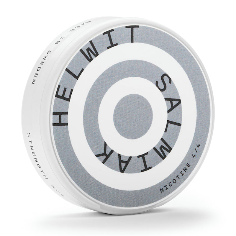 Salmiak Nicotine Pouches by Helwit