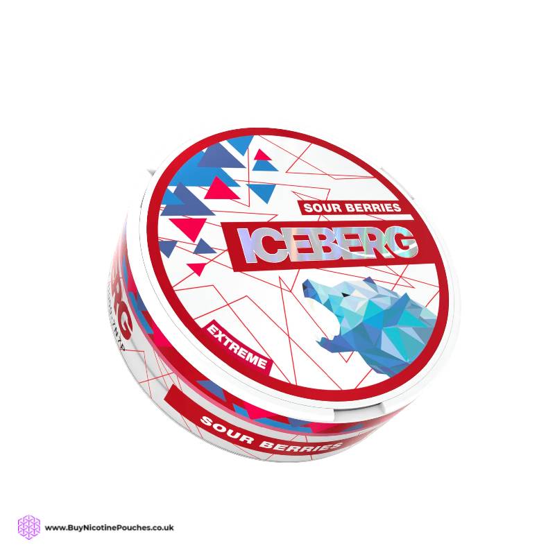 Sour Berries Extreme Nicotine Pouches by Iceberg