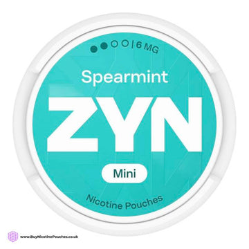 Spearmint Mini Nicotine Pouches by ZYN