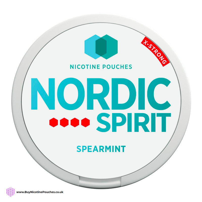Spearmint Nicotine Pouches by Nordic Spirit 12MG