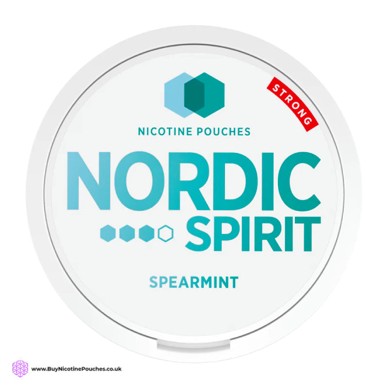Spearmint Nicotine Pouches by Nordic Spirit 12MG
