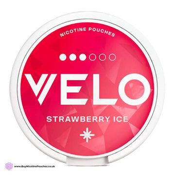 Strawberry Ice Nicotine Pouches by Velo