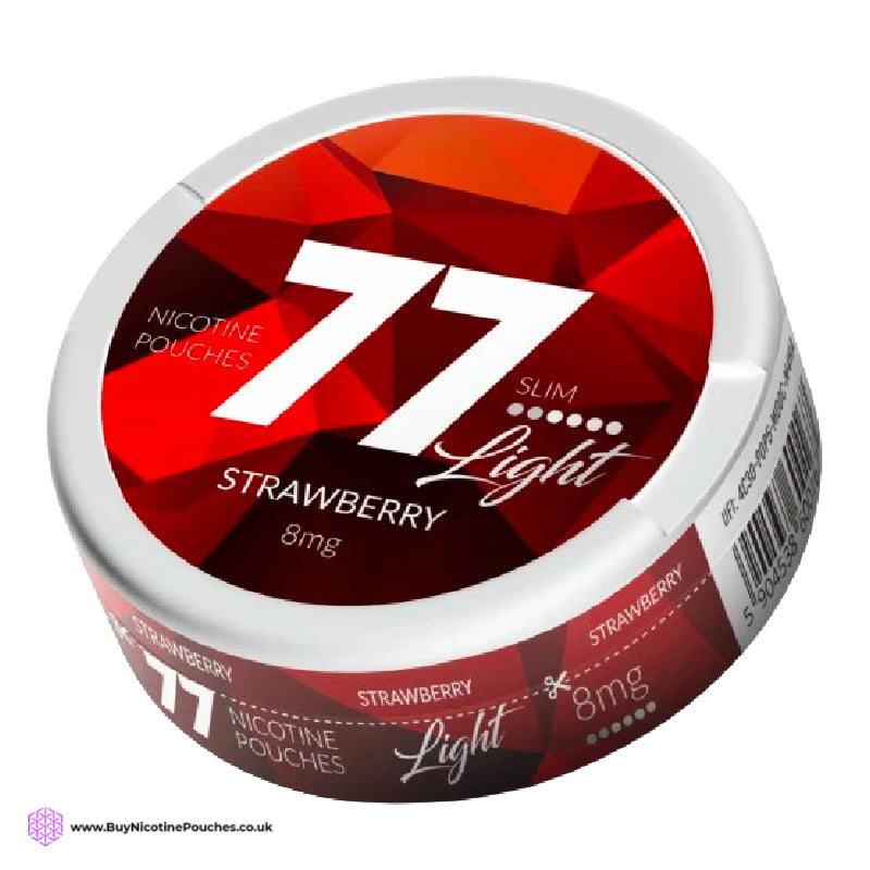 Strawberry Nicotine Pouches By 77 20MG
