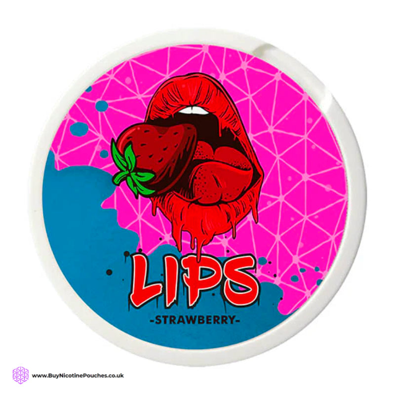 Strawberry Nicotine Pouches by Lips