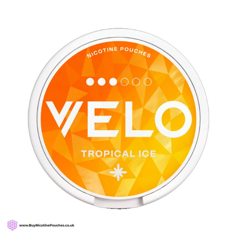 Tropical Ice Nicotine Pouches by Velo 2Dots