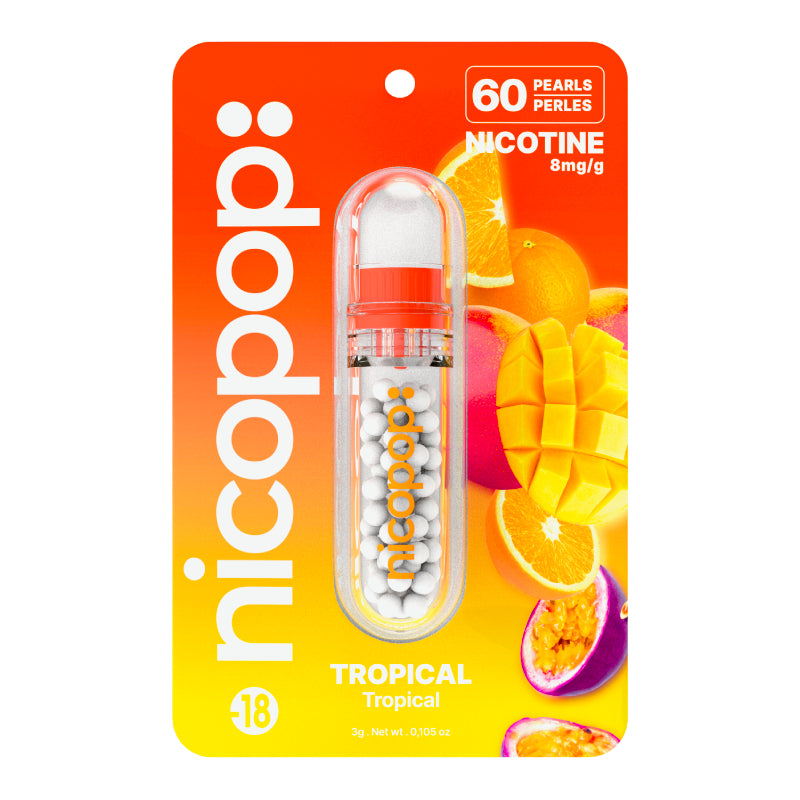 Tropical Nicotine Pearls by Nicopop