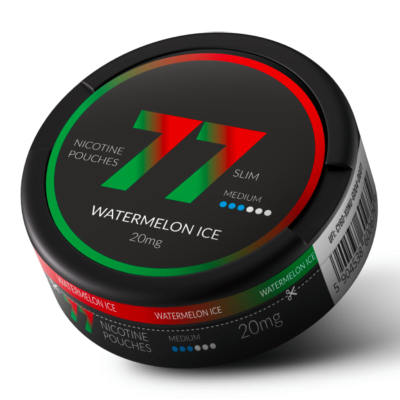 Watermelon Ice Nicotine Pouches By 77