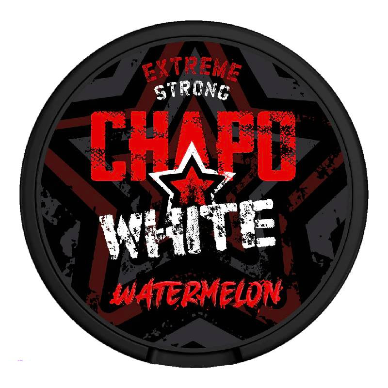Watermelon Nicotine Pouches by Chapo White