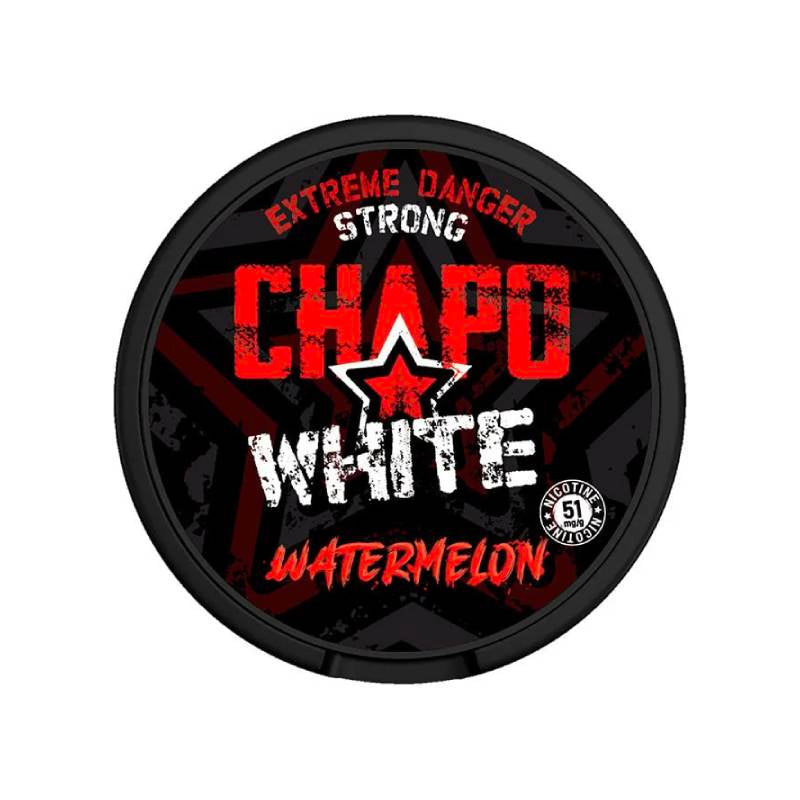Watermelon Nicotine Pouches by Chapo White