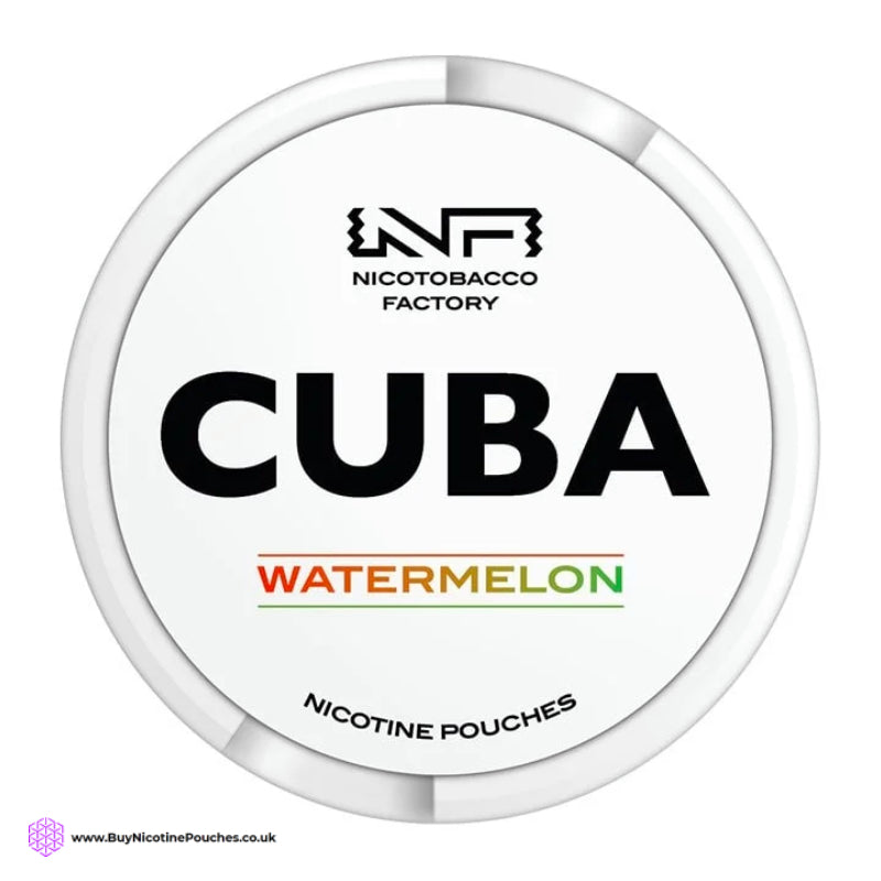 Watermelon White Nicotine Pouches by Cuba
