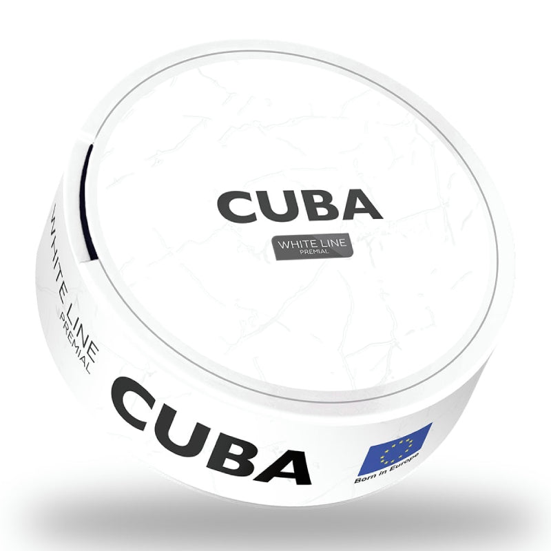 White Nicotine Pouches by Cuba