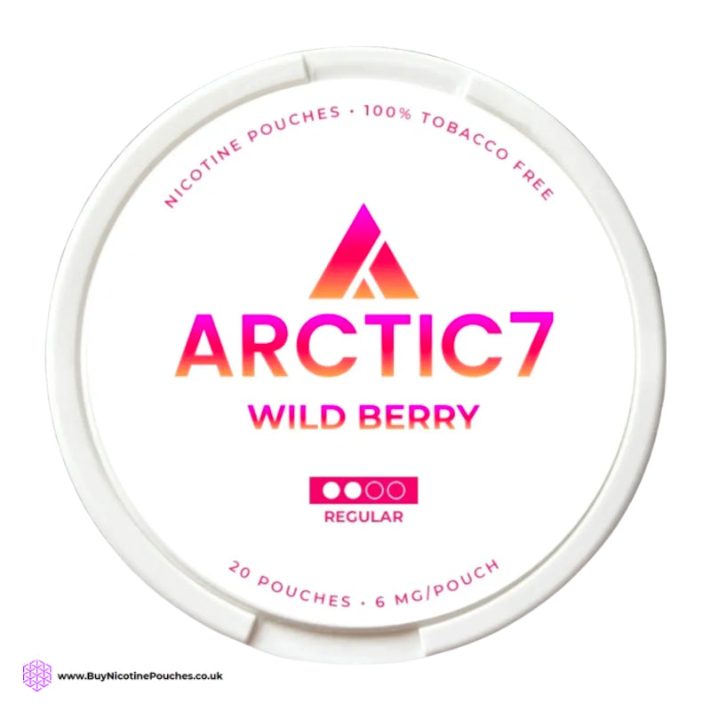 Wild Berry Nicotine Pouches By Arctic7