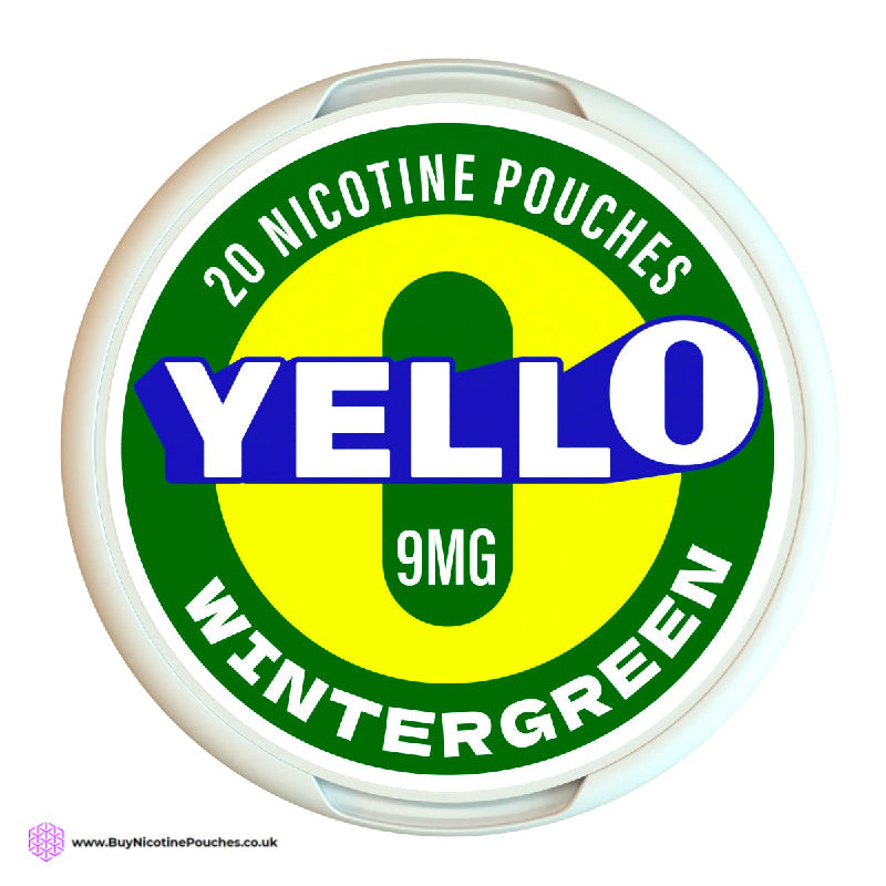 Wintergreen Nicotine Pouches by Yello