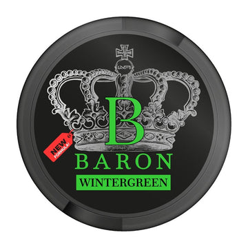 Wintergreen Nicotine Pouches by Baron