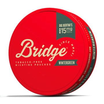 Wintergreen Nicotine Pouches by Bridge