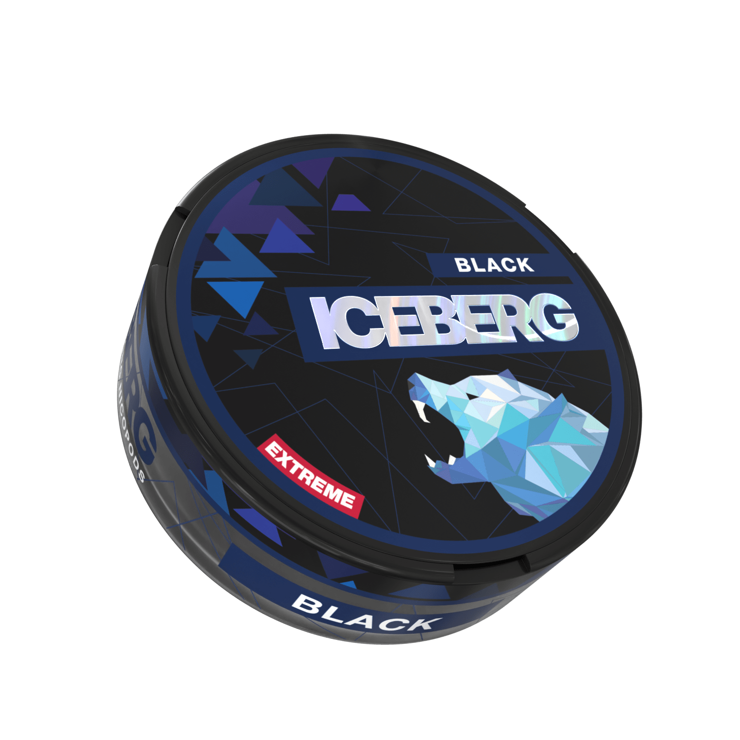 Black Currant Extreme Nicotine Pouches by Iceberg