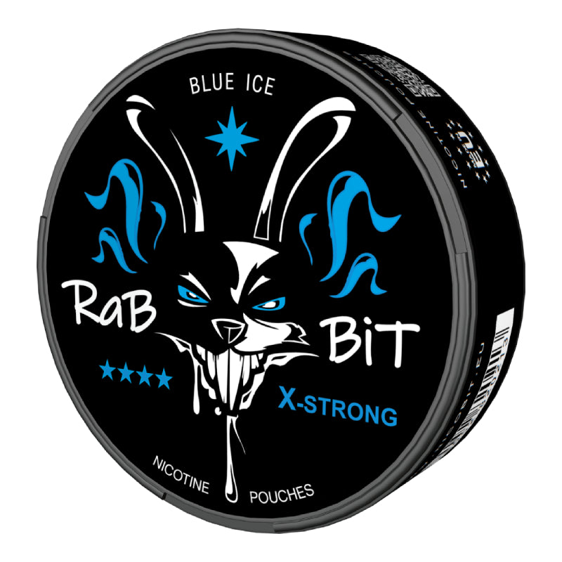 Blue Ice Nicotine Pouches by Rabbit
