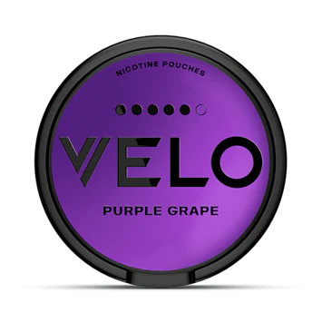Purple Grape Nicotine Pouches by Velo 3Dots
